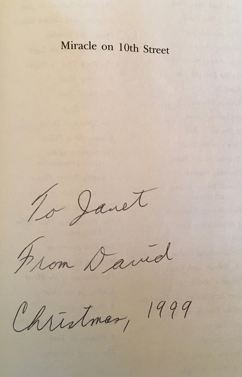Miracle on 10th Street and Other Christmas Writings,New
