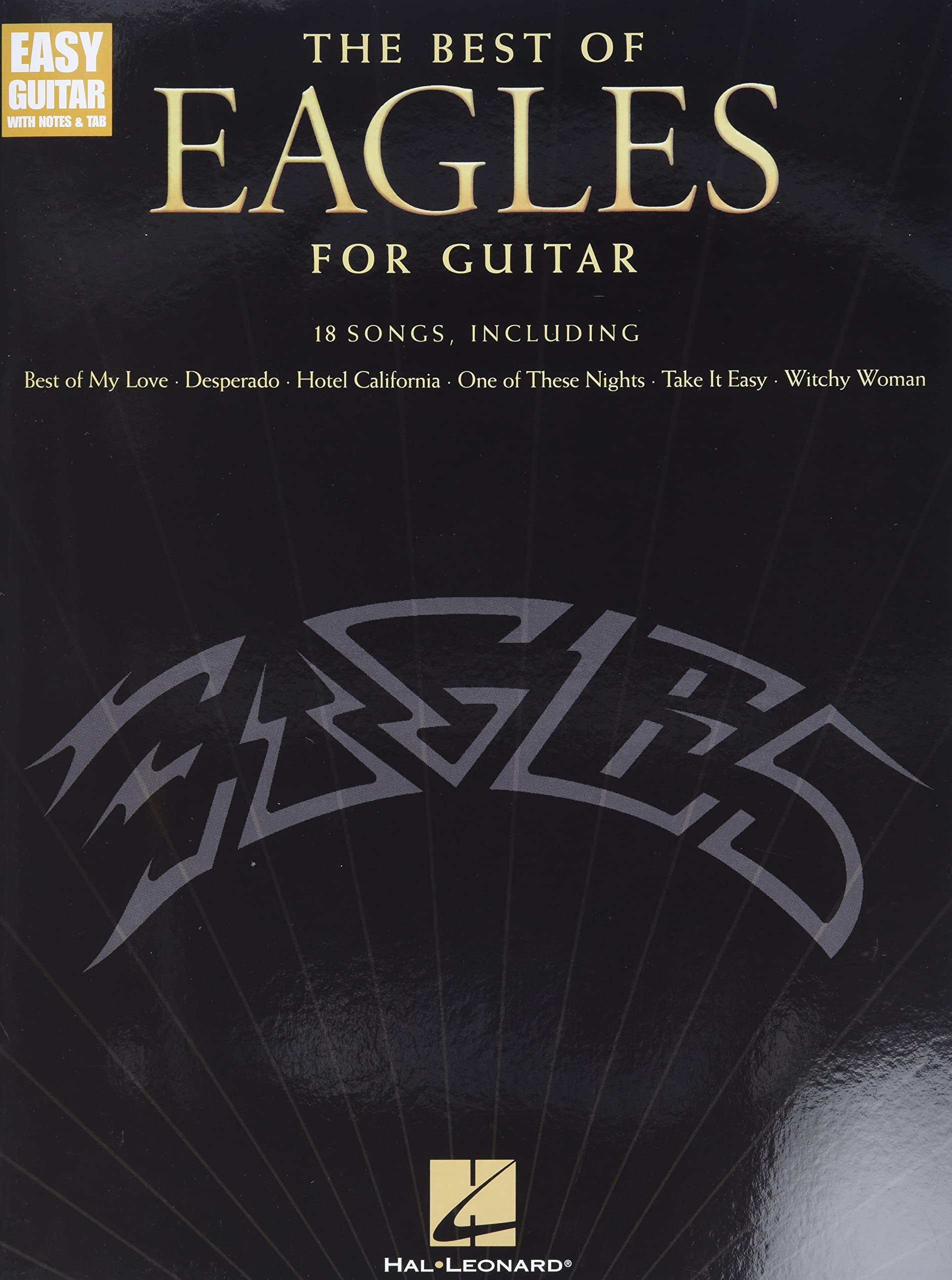 The Best of Eagles for Guitar  Updated Edition  Easy Guitar Songbook with Notes, Tab and Lyrics  18 Classic Rock Hits for Begin,Used