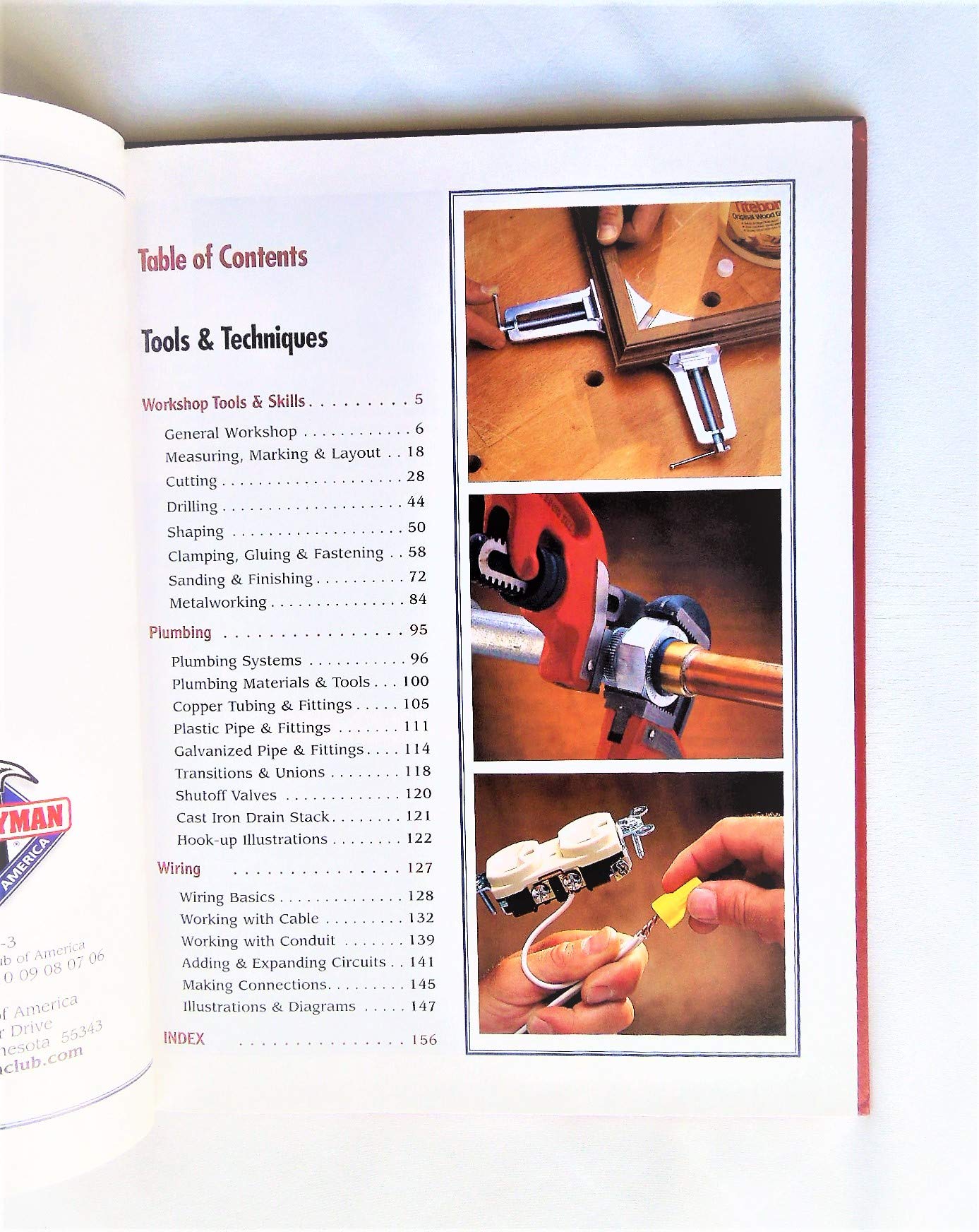 Tools and Techniques (Handyman Club library),Used