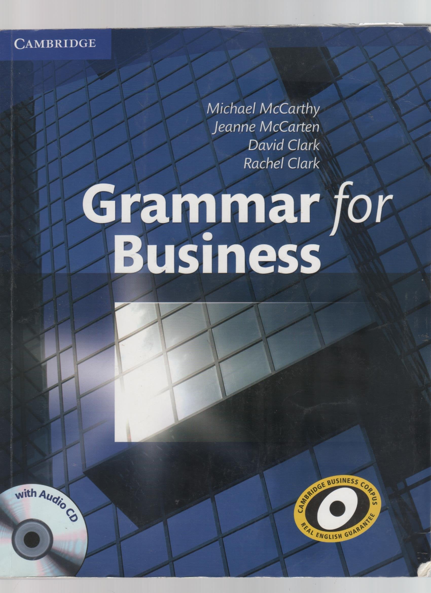 Grammar For Business With Audio Cd,New