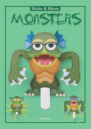 Make & Move: Monsters: 12 Paper Puppets To Press Out And Play