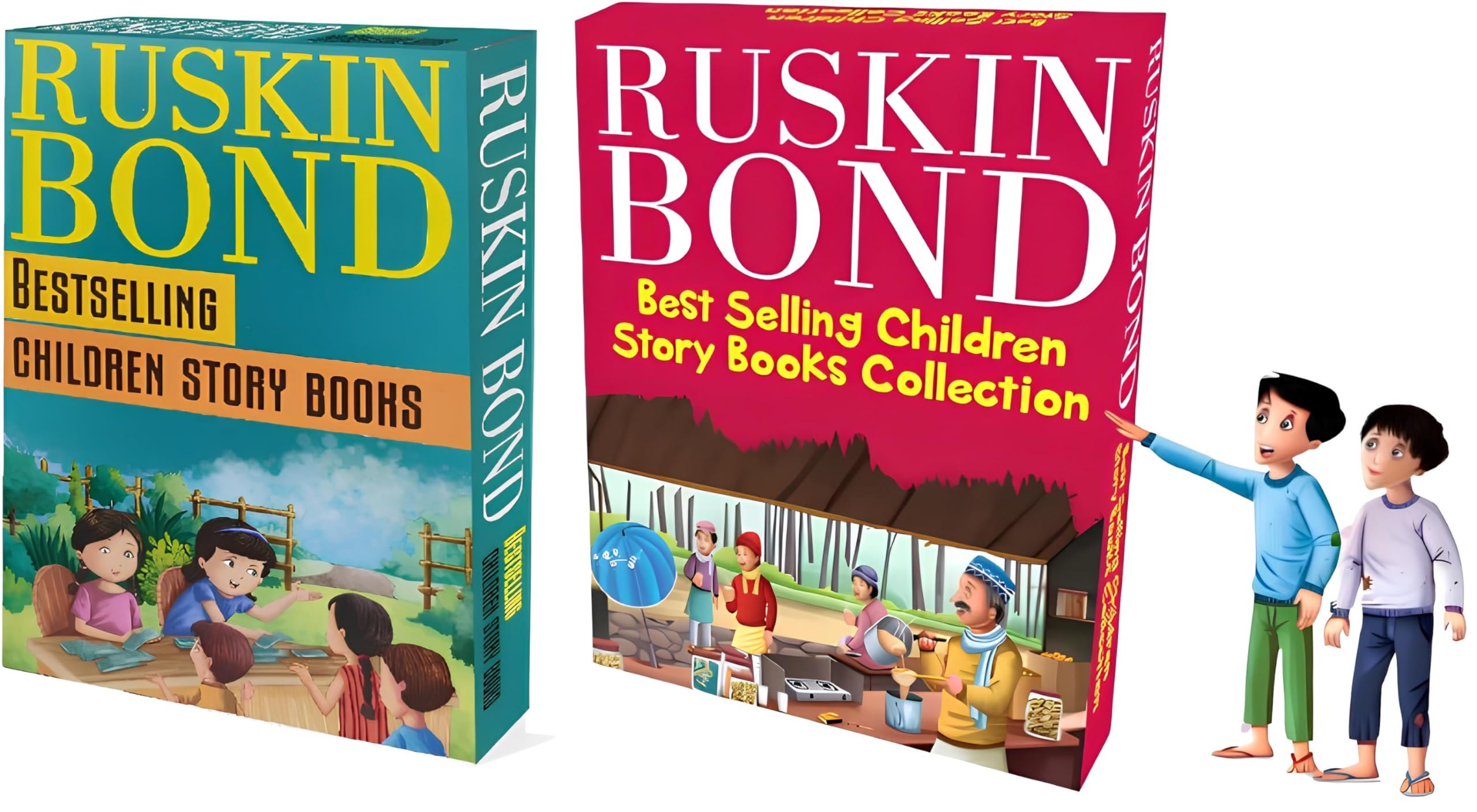 Ruskin Bond Short Stories - Set Of 8 Bestselling Children Story Books