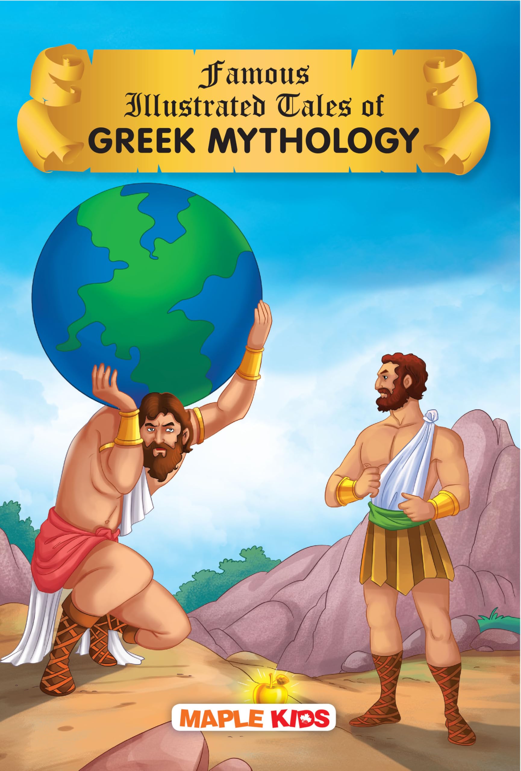 Greek Mythology Stories (Illustrated) - Story Book For Kids - Short Stories For Children - Bedtime Stories - Children Story Book - Book For Kids 6+ Years Old