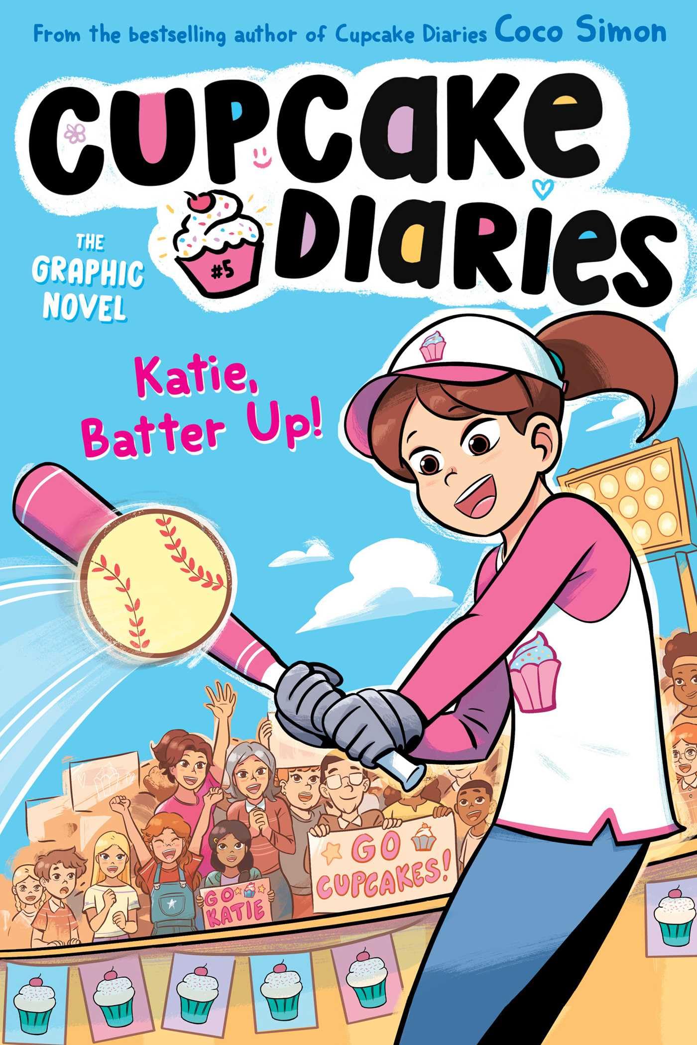Katie, Batter Up! The Graphic Novel (5) (Cupcake Diaries: The Graphic Novel),Used
