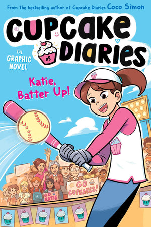 Katie, Batter Up! The Graphic Novel (5) (Cupcake Diaries: The Graphic Novel),Used