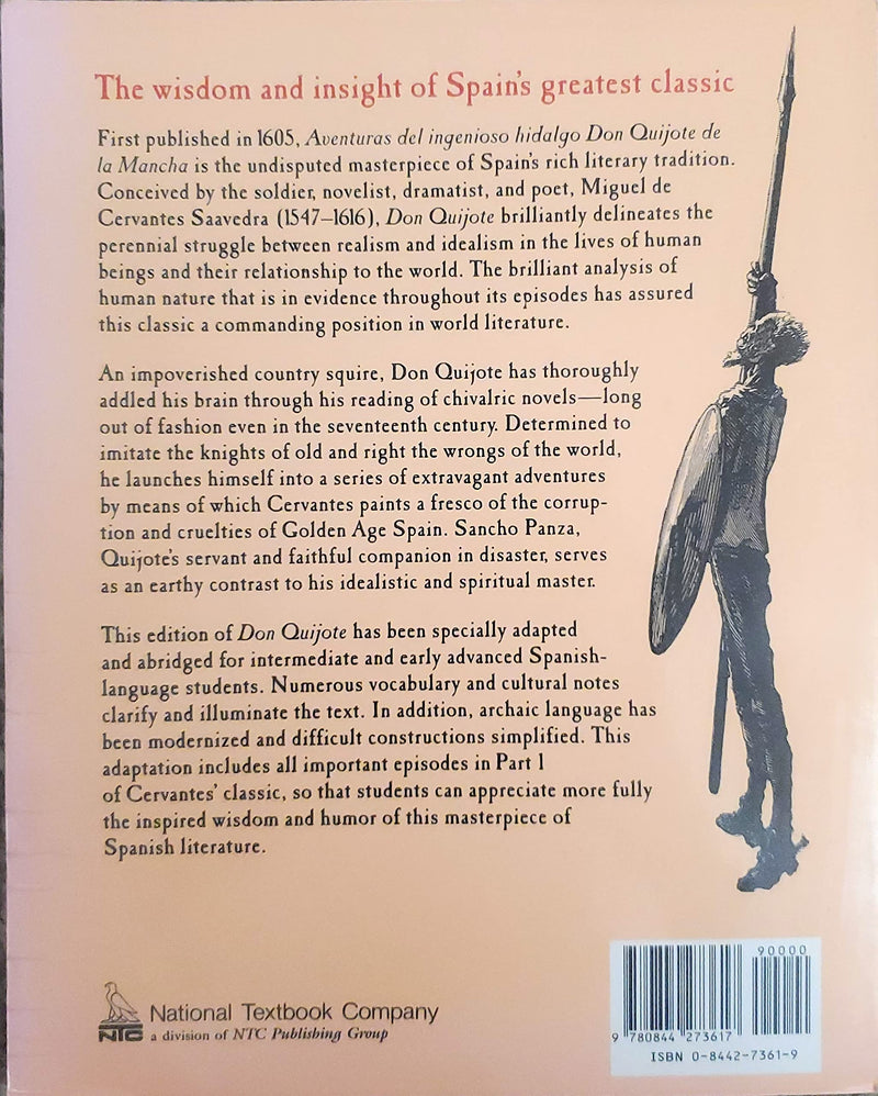 Aventuras del Ingenioso Hidalgo Don Quijote de la Mancha,Used
