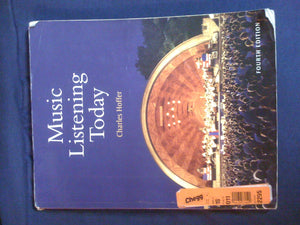 Music Listening Today + Resource Center Printed Access Card,Used