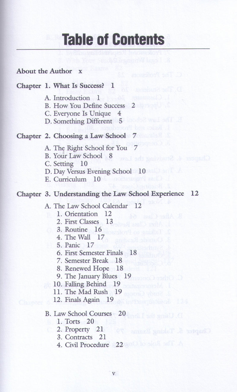 How to Succeed in Law School,Used