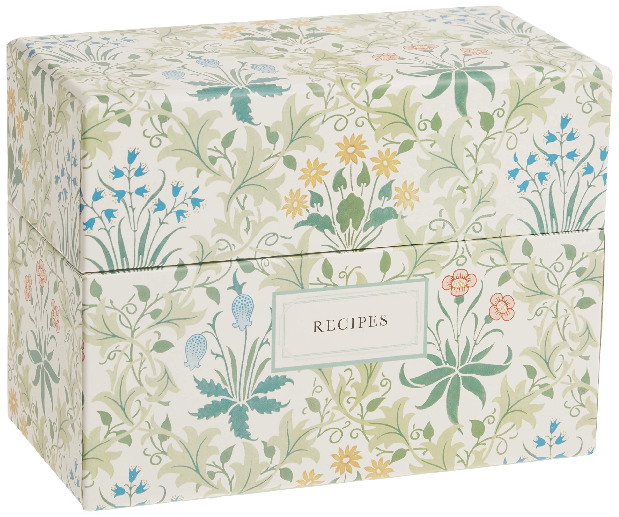 Galison William Morris Recipe Box (32638),New
