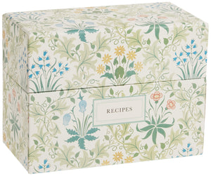 Galison William Morris Recipe Box (32638),New