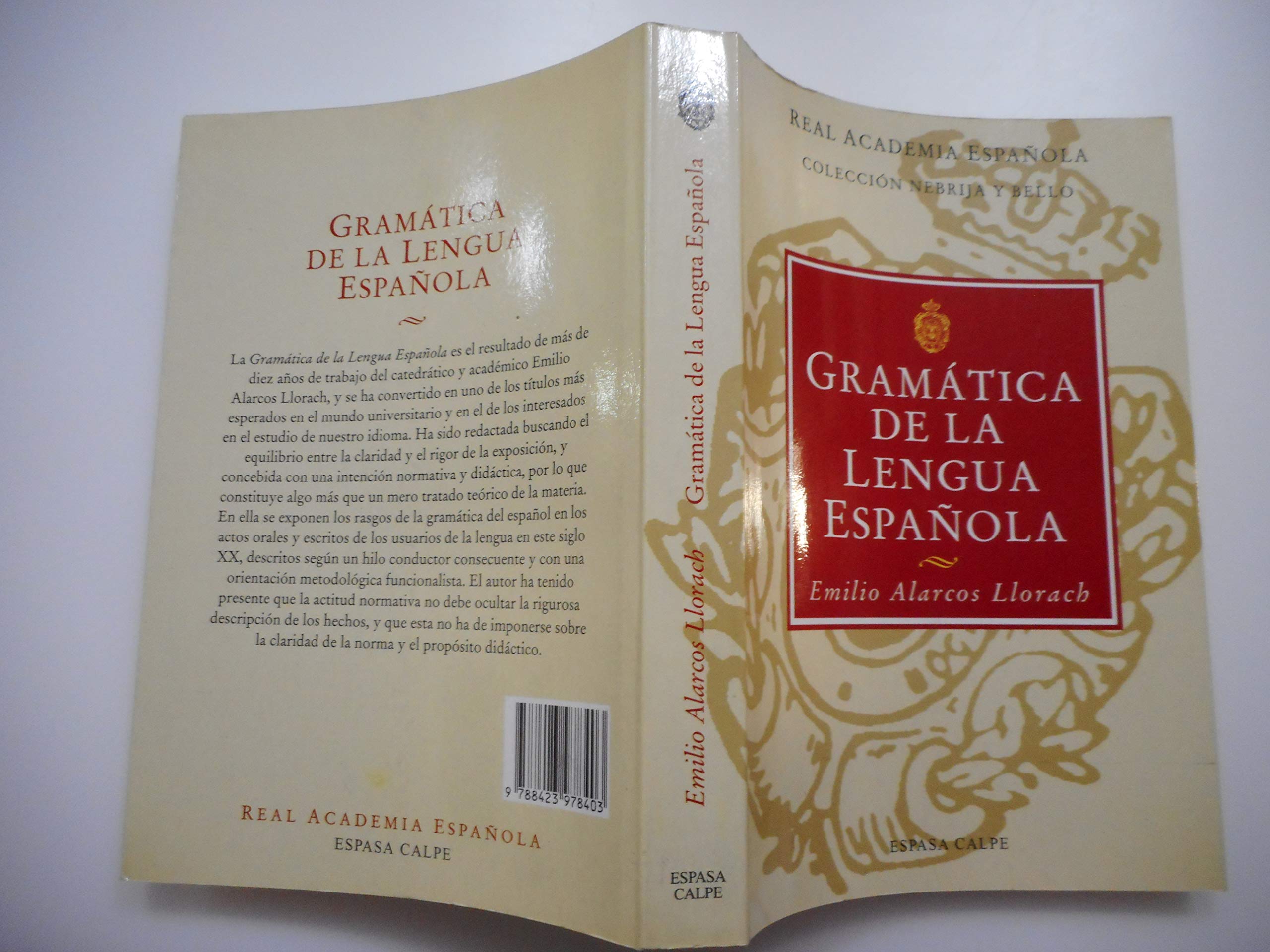 Gramtica de la Lengua Espaola,Used