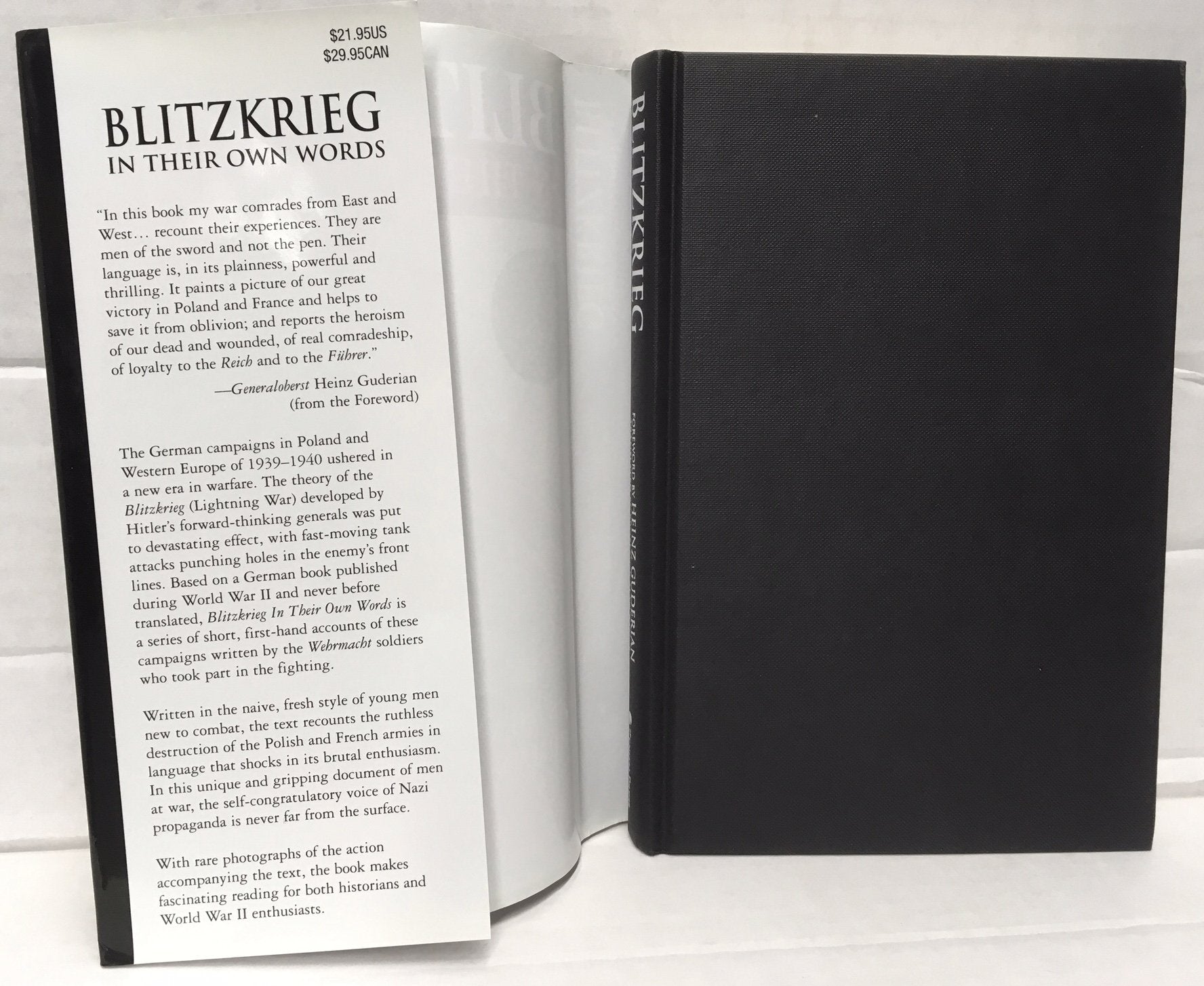 Blitzkrieg: In Their Own Words, Firsthand Accounts From German Soldiers, 19391940-used