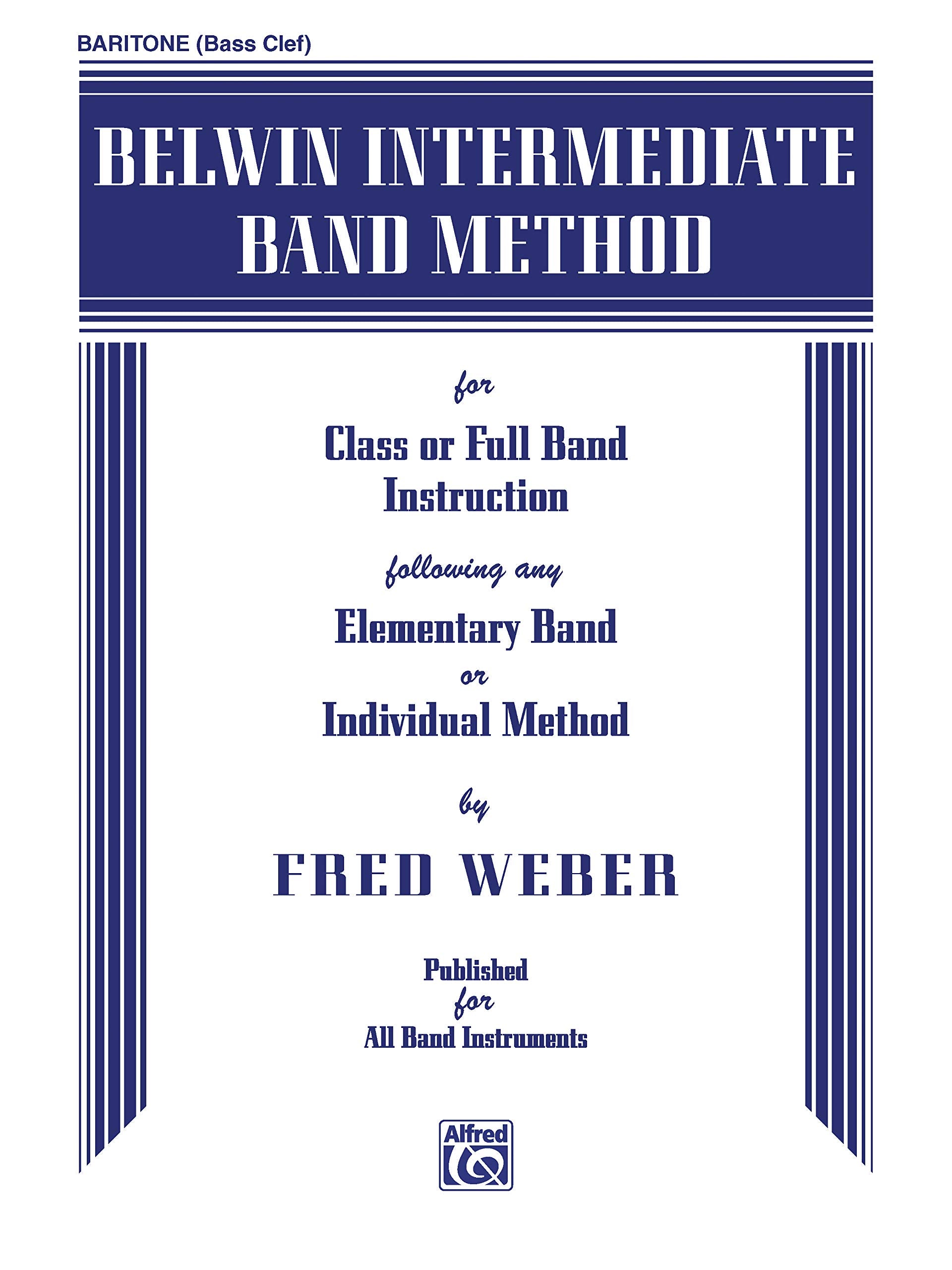 Belwin Intermediate Band Method: Baritone B.C.,Used