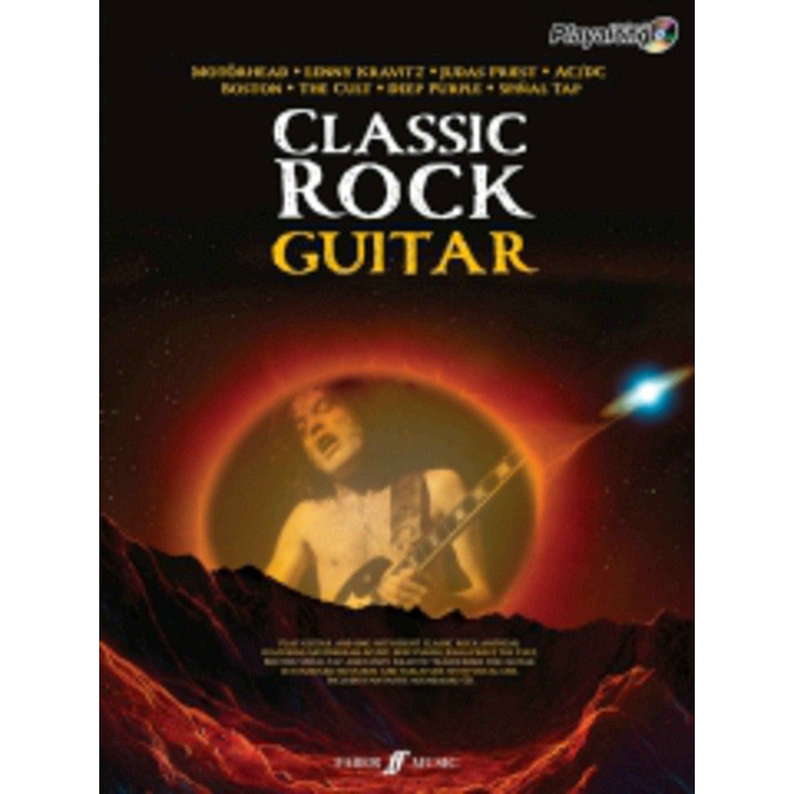 Classic Rock Authentic Playalong Guitar (Guitar/CD),Used