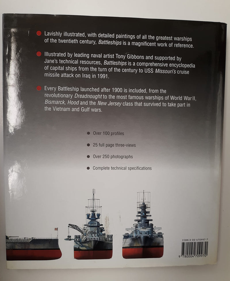Jane'S Battleships Of The 20Th Century-used