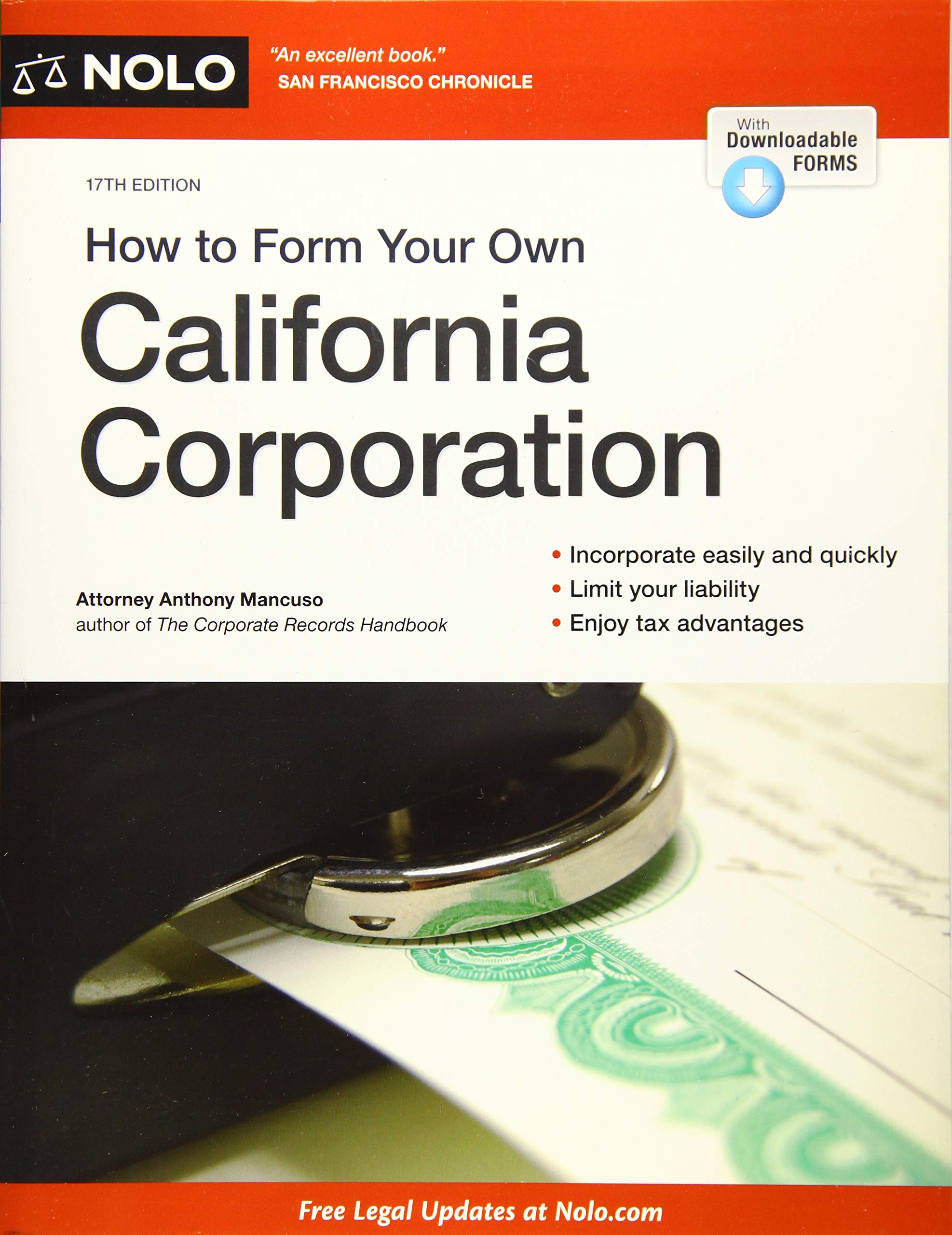 How to Form Your Own California Corporation,Used