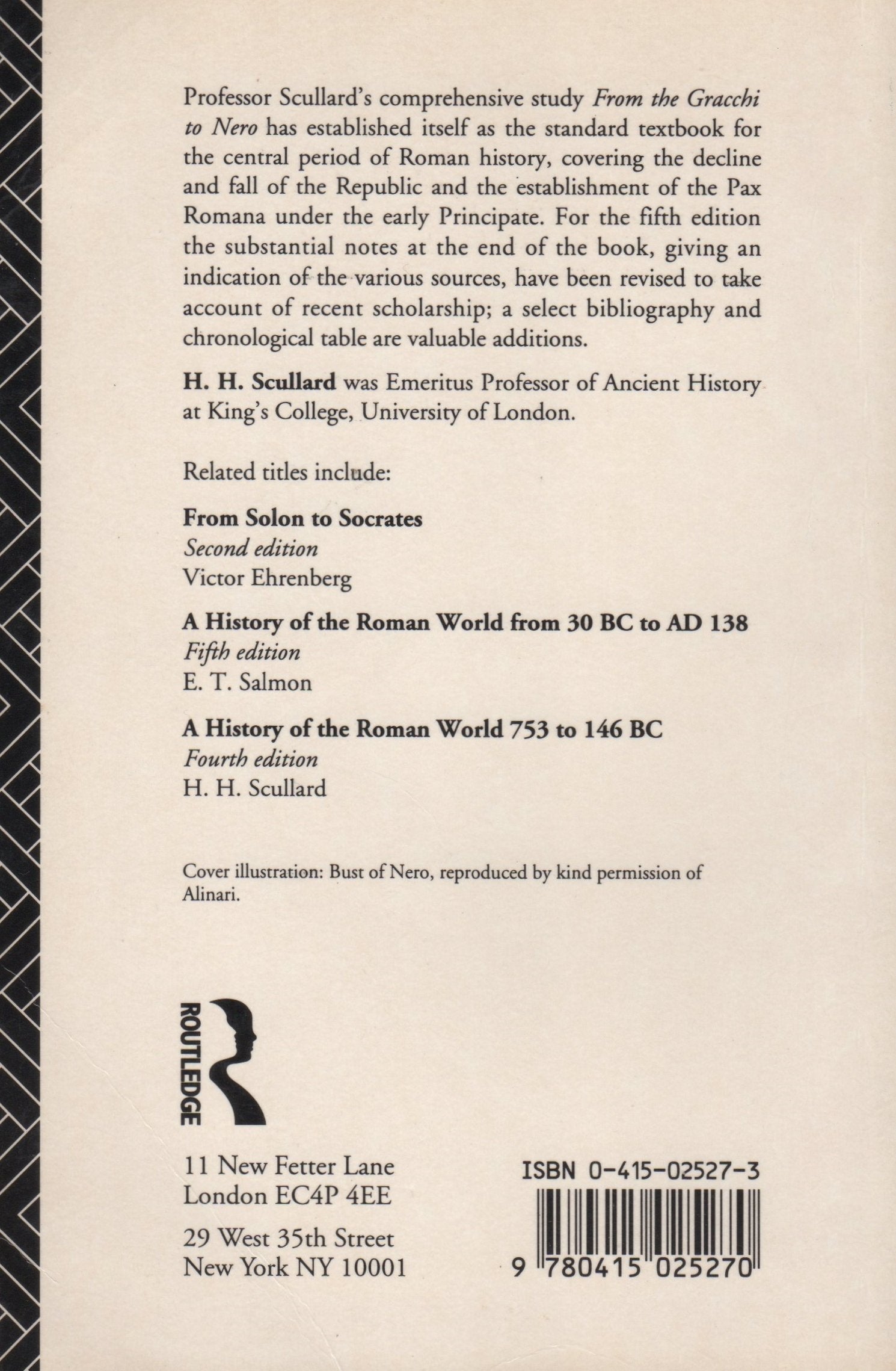 From the Gracchi to Nero: A History of Rome from 133 BC to AD 68,Used