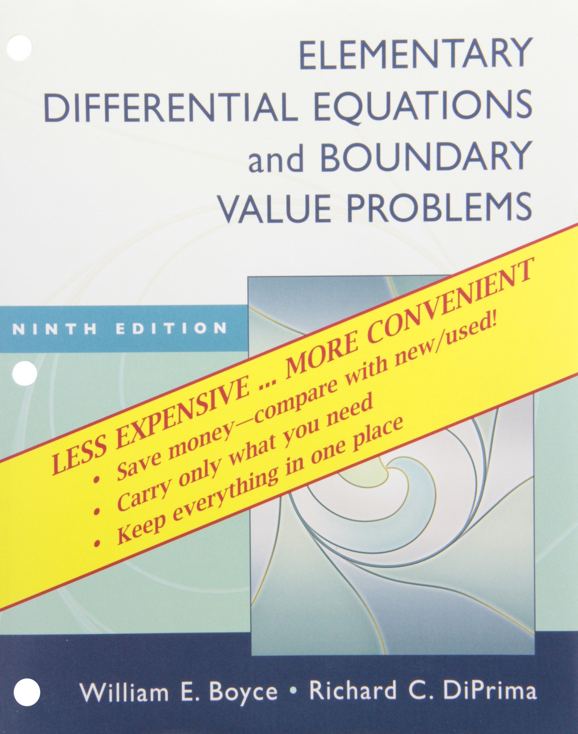 Elementary Differential Equations,New