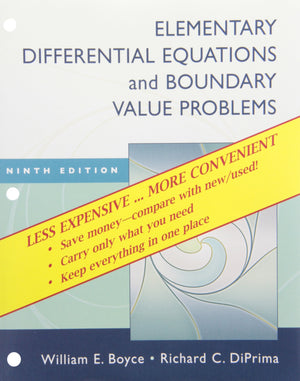 Elementary Differential Equations,New