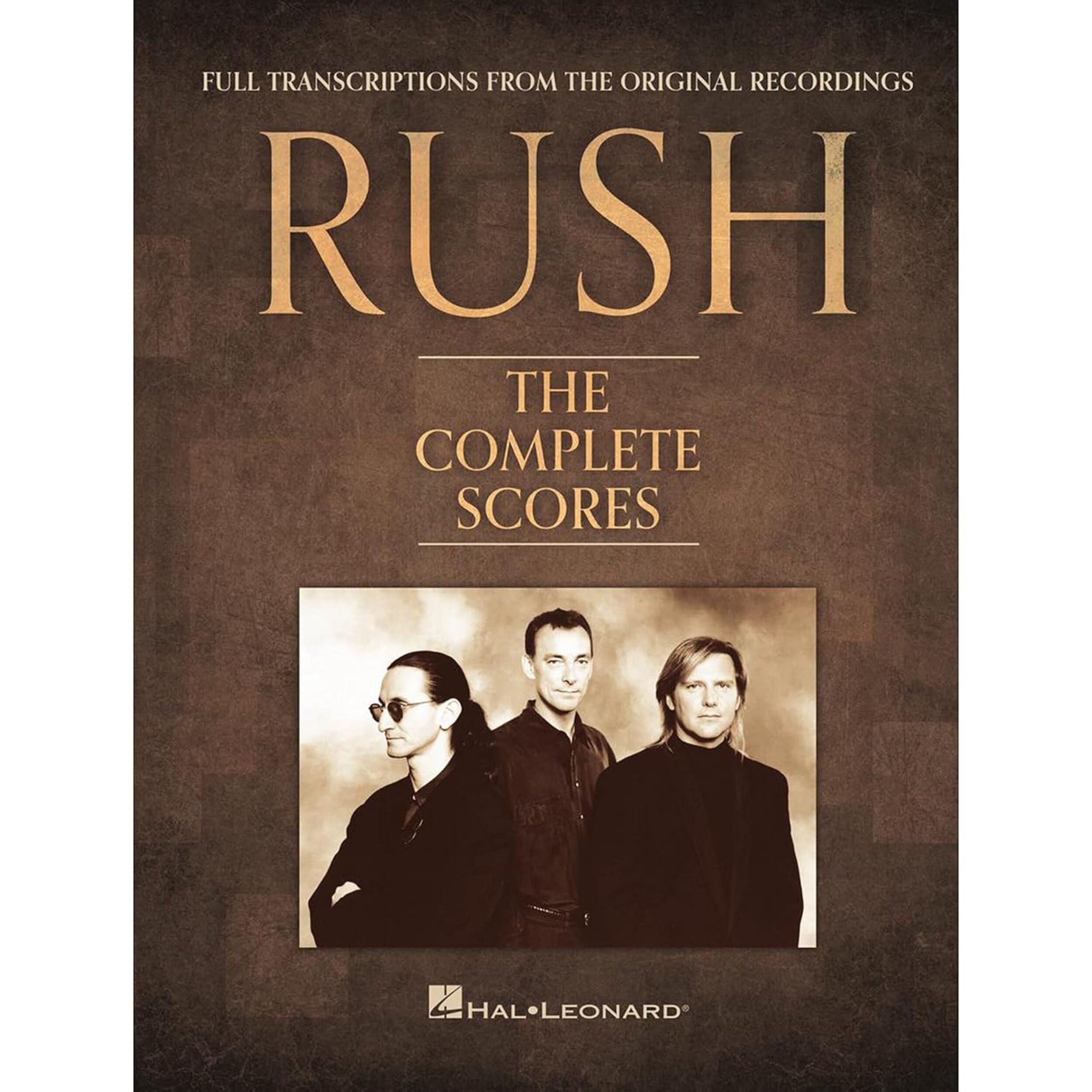 Rush  The Complete Scores  40 Rush Classics for Guitar, Bass, Drums, Keyboard and Vocals  Deluxe Hardcover Book with Protective,Used