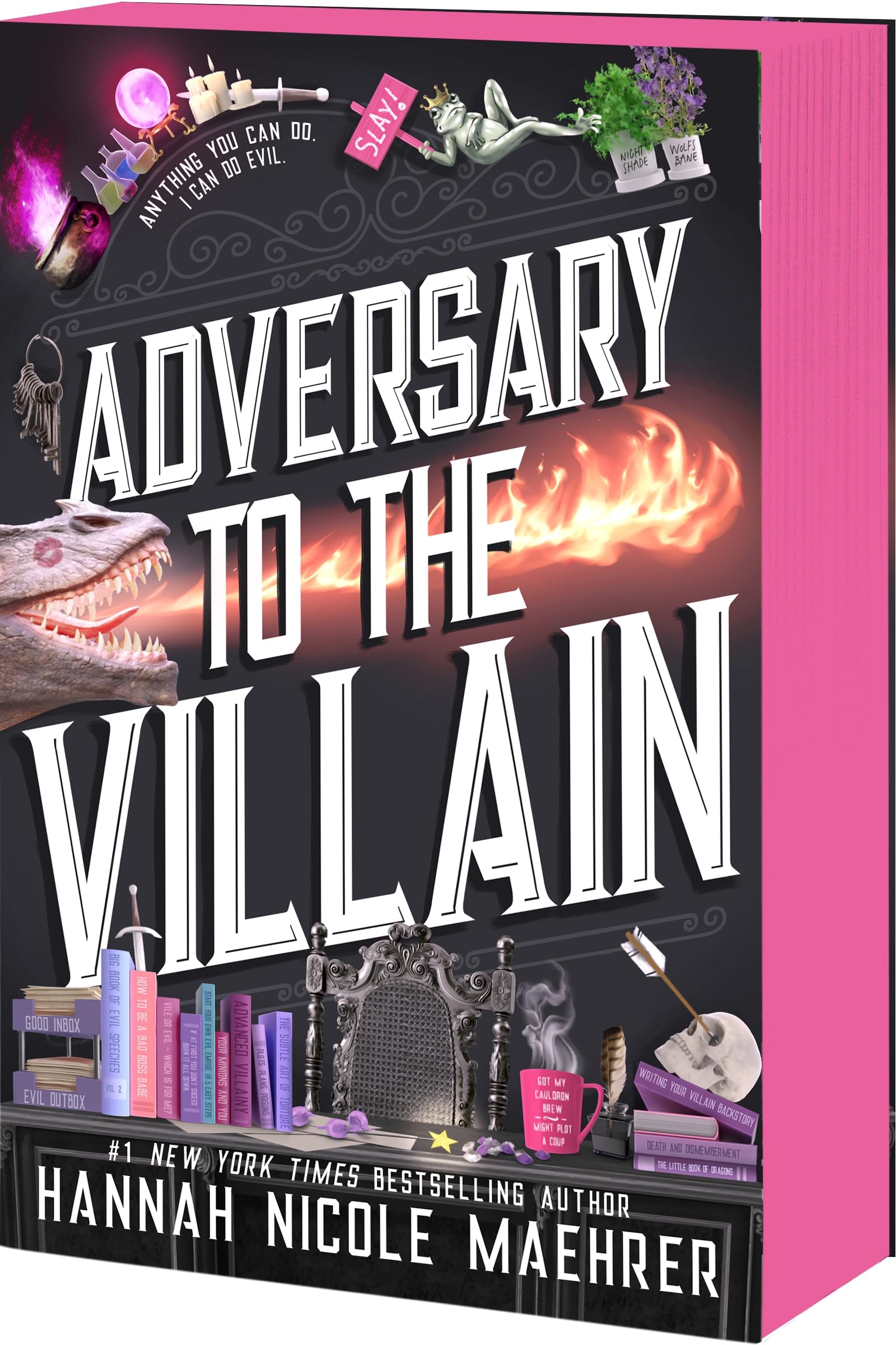 Adversary To The Villain: A Cozy Fantasy Romantic Comedy (Assistant And The Villain, 4)
