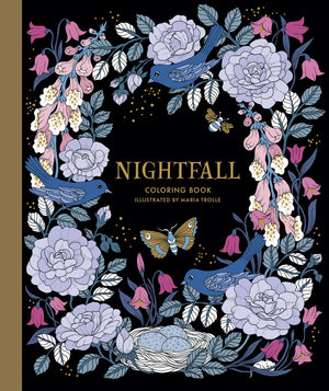 Nightfall Coloring Book: Originally Published in Sweden as 