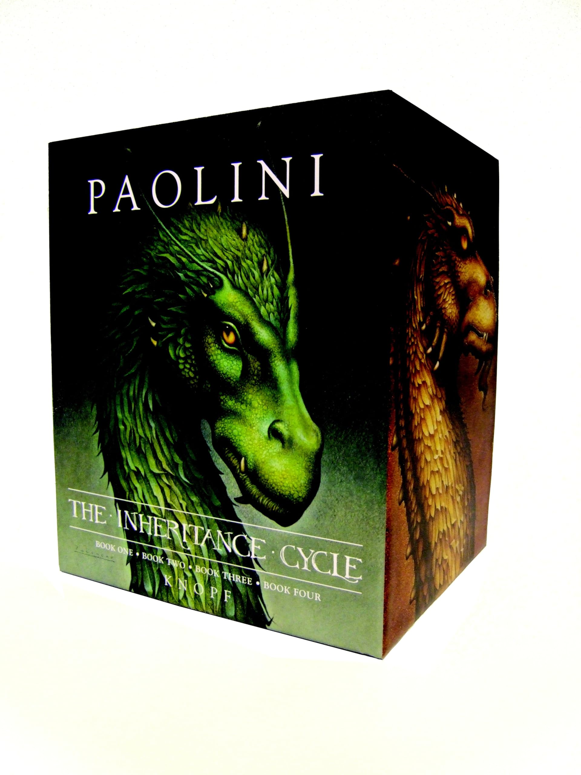 Knopf Books For Young Readers, Cycle 4 Hard Cover Boxed Set (Eragon, Eldest, Brisingr, Inheritance) (The Inheritance Cycle)