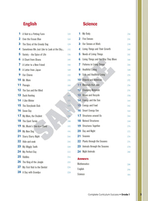 Complete Curriculum Success Grade 1