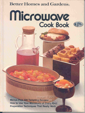 Microwave Cook Book (Better Homes And Gardens Books),Used
