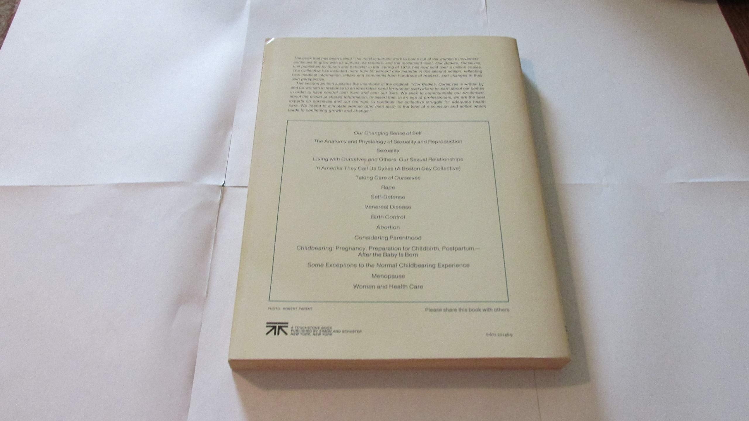 Our Bodies, Ourselves: A and for Women,Used