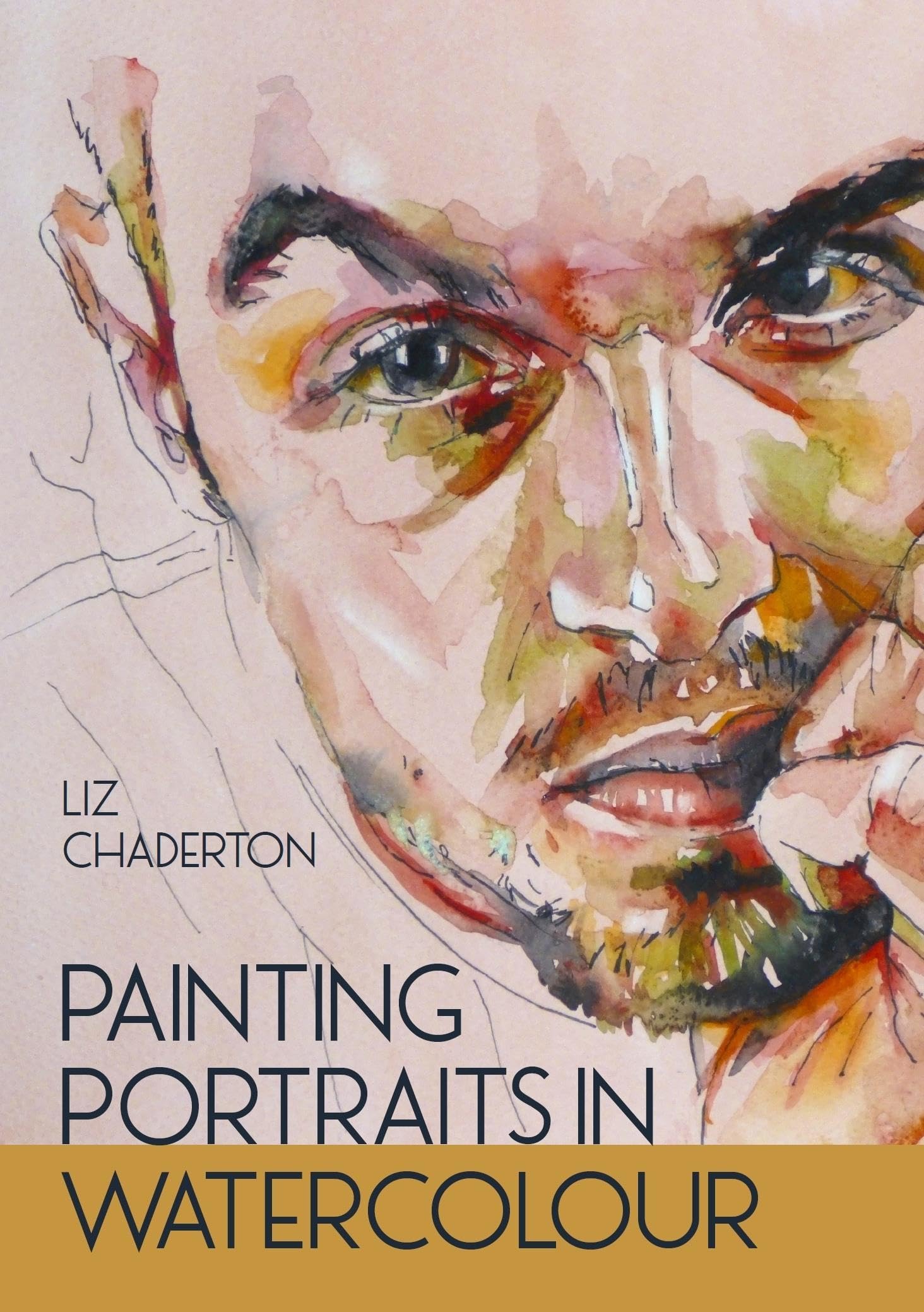 Painting Portraits In Watercolour,Used