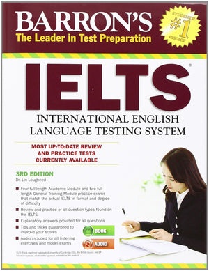 Barron's IELTS (Books & CDs) 2nd Edition,Used