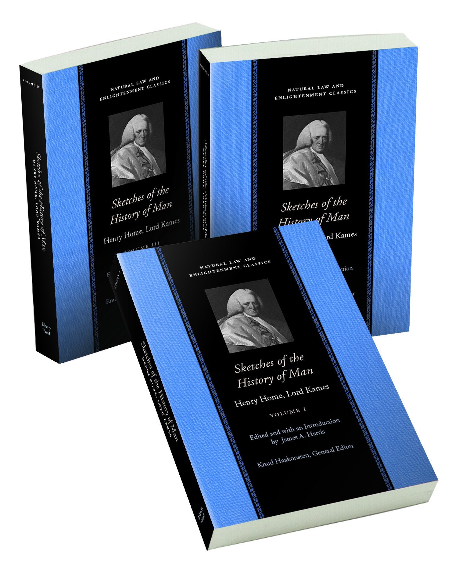 Sketches of the History of Man (in 3 volumes) (Natural Law and Enlightenment Classics),Used