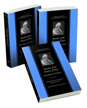 Sketches of the History of Man (in 3 volumes) (Natural Law and Enlightenment Classics),Used