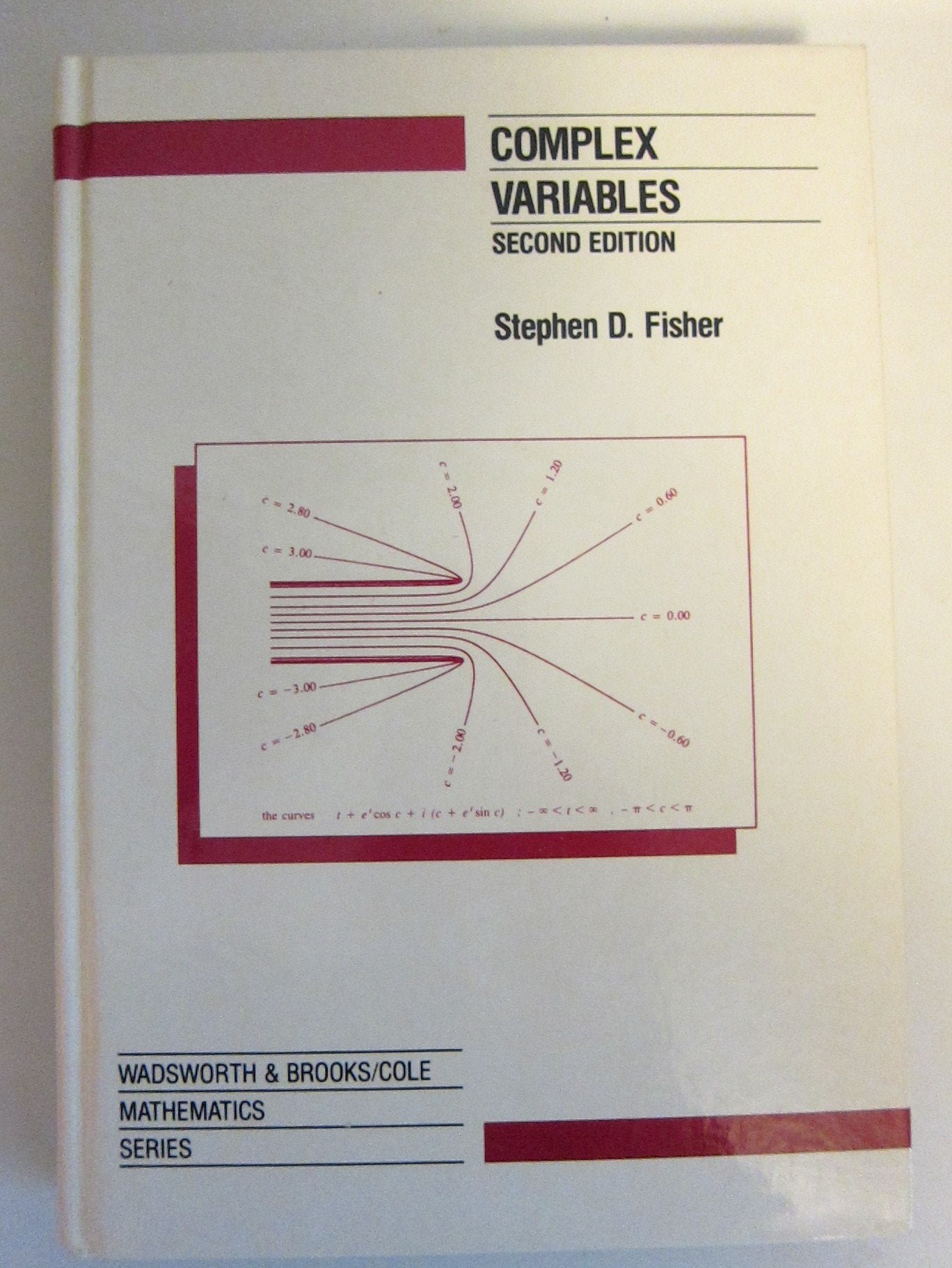 Complex Variables (The Wadsworth and Brooks/Cole Mathematics Series),New