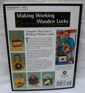 Making Working Wooden Locks (Woodworker'S Library)