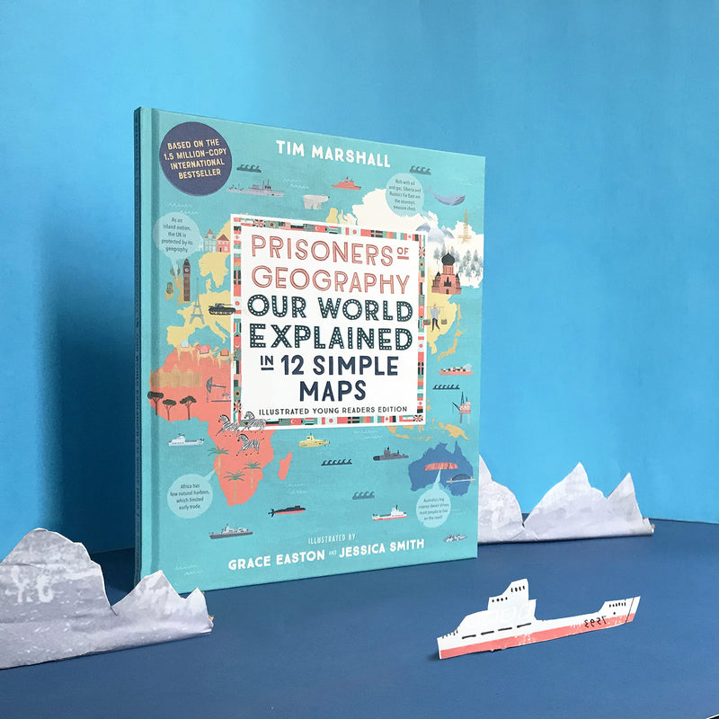 Prisoners of Geography: Our World Explained in 12 Simple Maps (Illustrated Young Readers Edition),Used