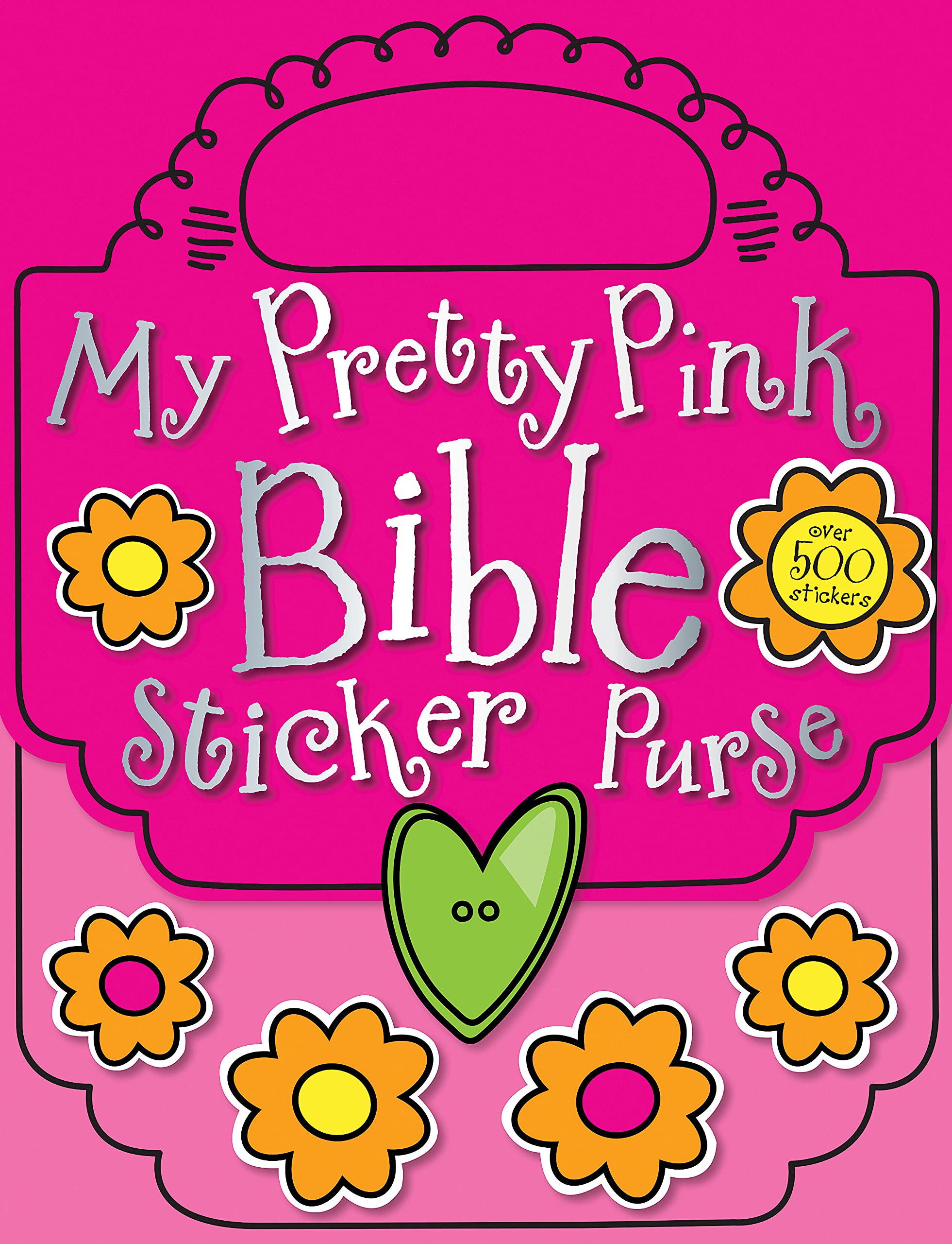 My Pretty Pink Bible Sticker Purse,Used