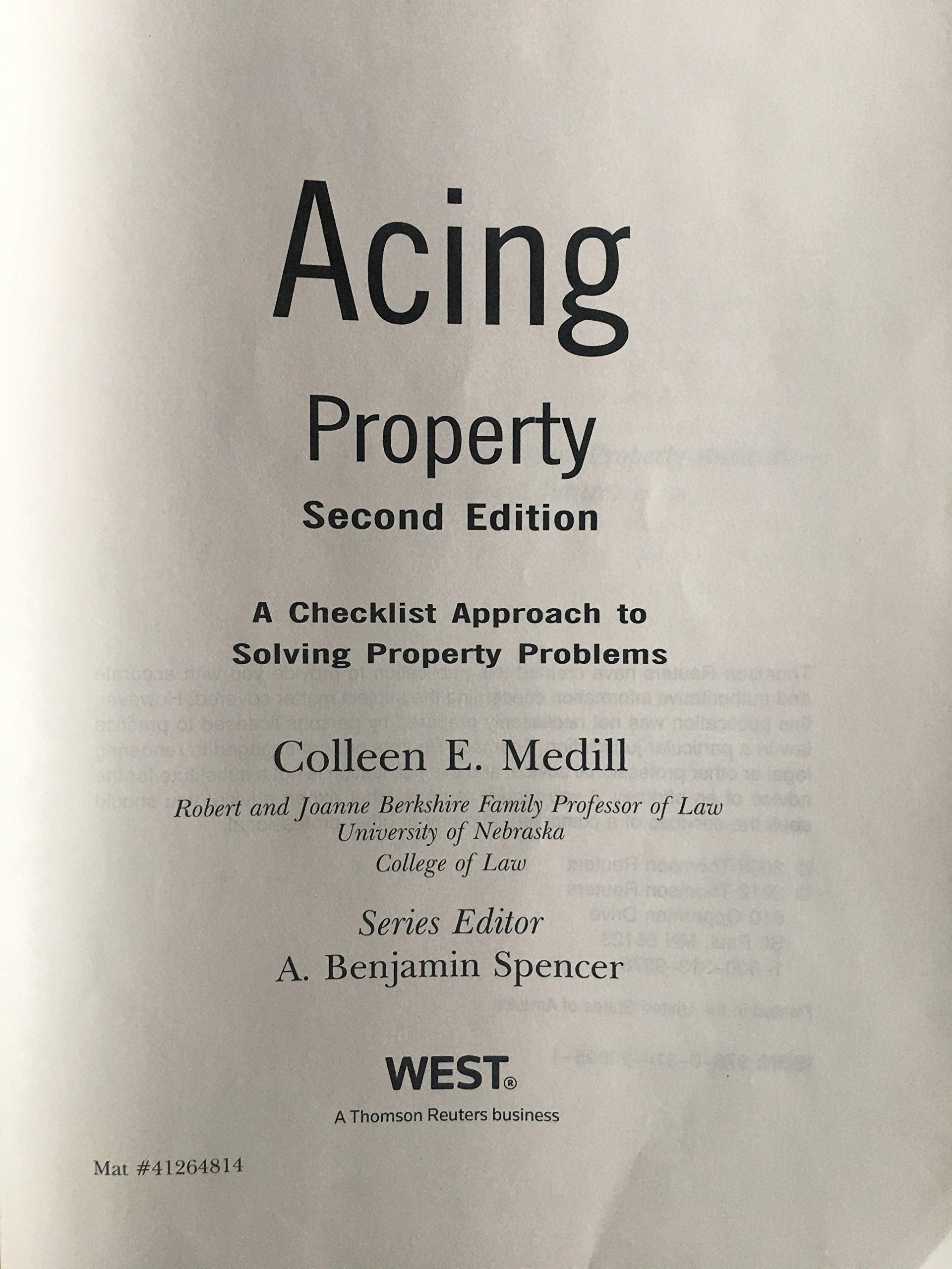 Acing Property (Acing Series),Used