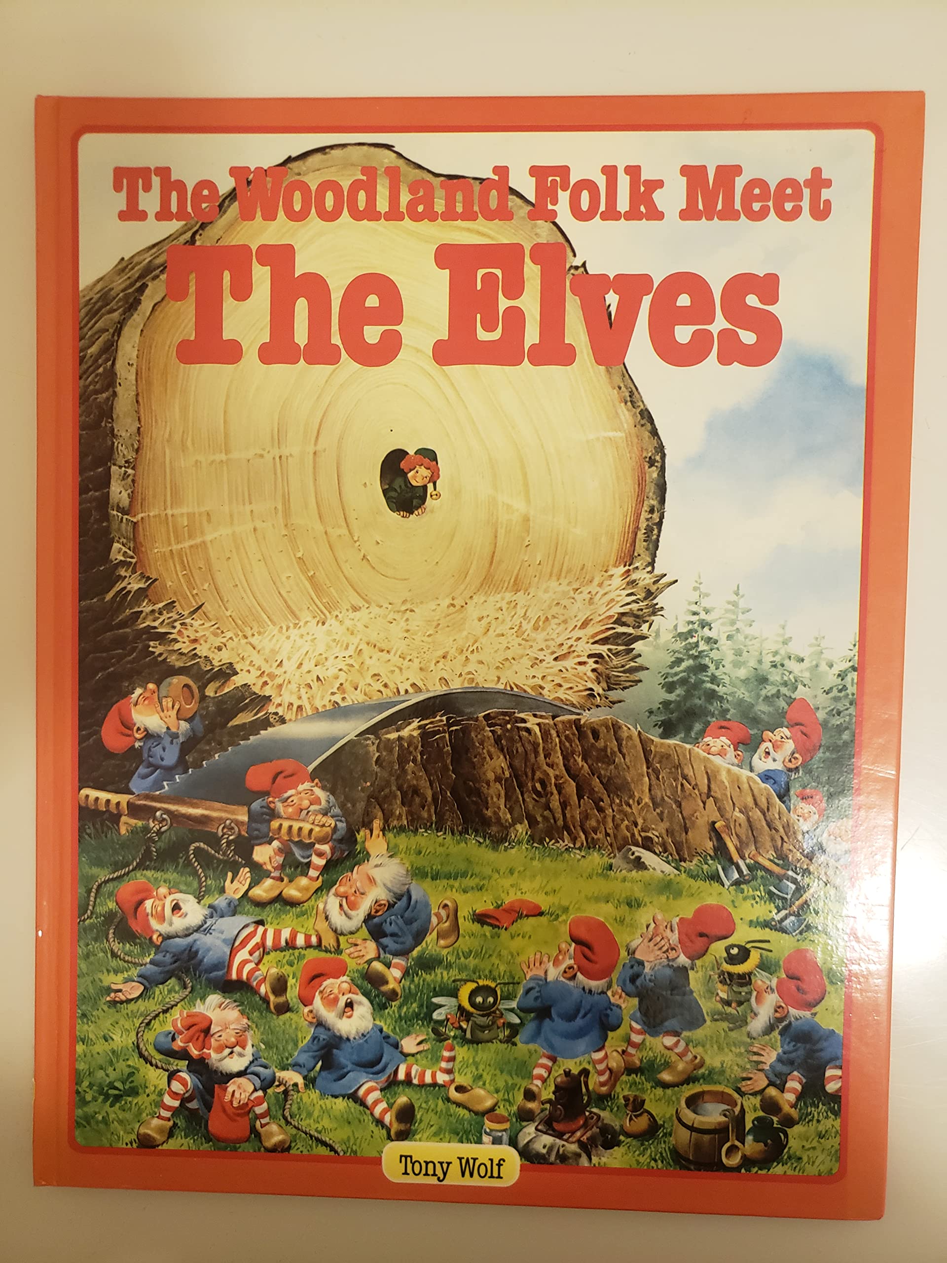 The woodland folk meet the elves,Used