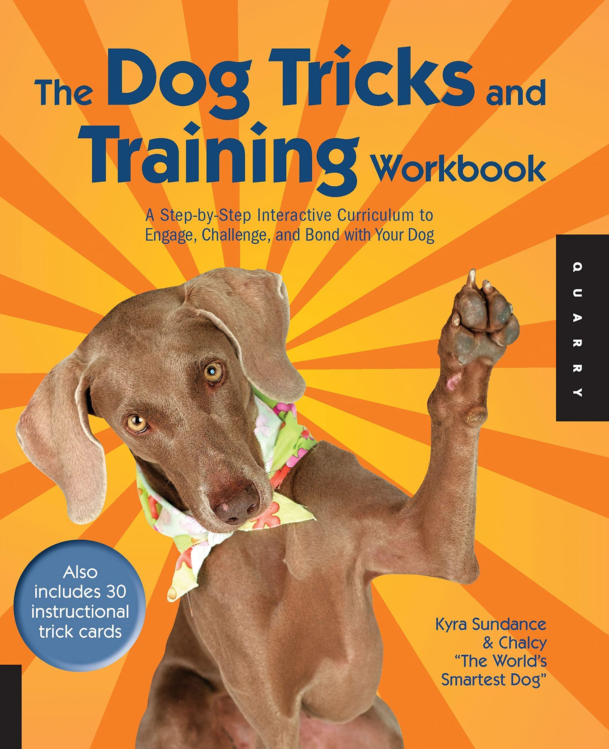 The Dog Tricks and Training Workbook: A StepByStep Interactive Curriculum to Engage, Challenge, and Bond with Your Dog,Used