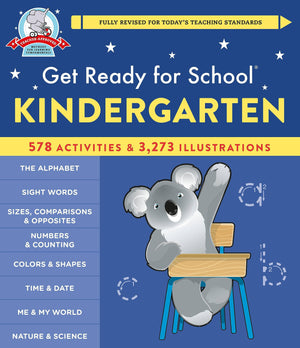 Get Ready For School: Kindergarten (Revised & Updated),New