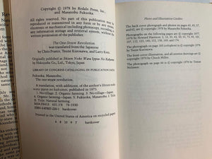 The Onestraw Revolution: An Introduction To Natural Farming,New