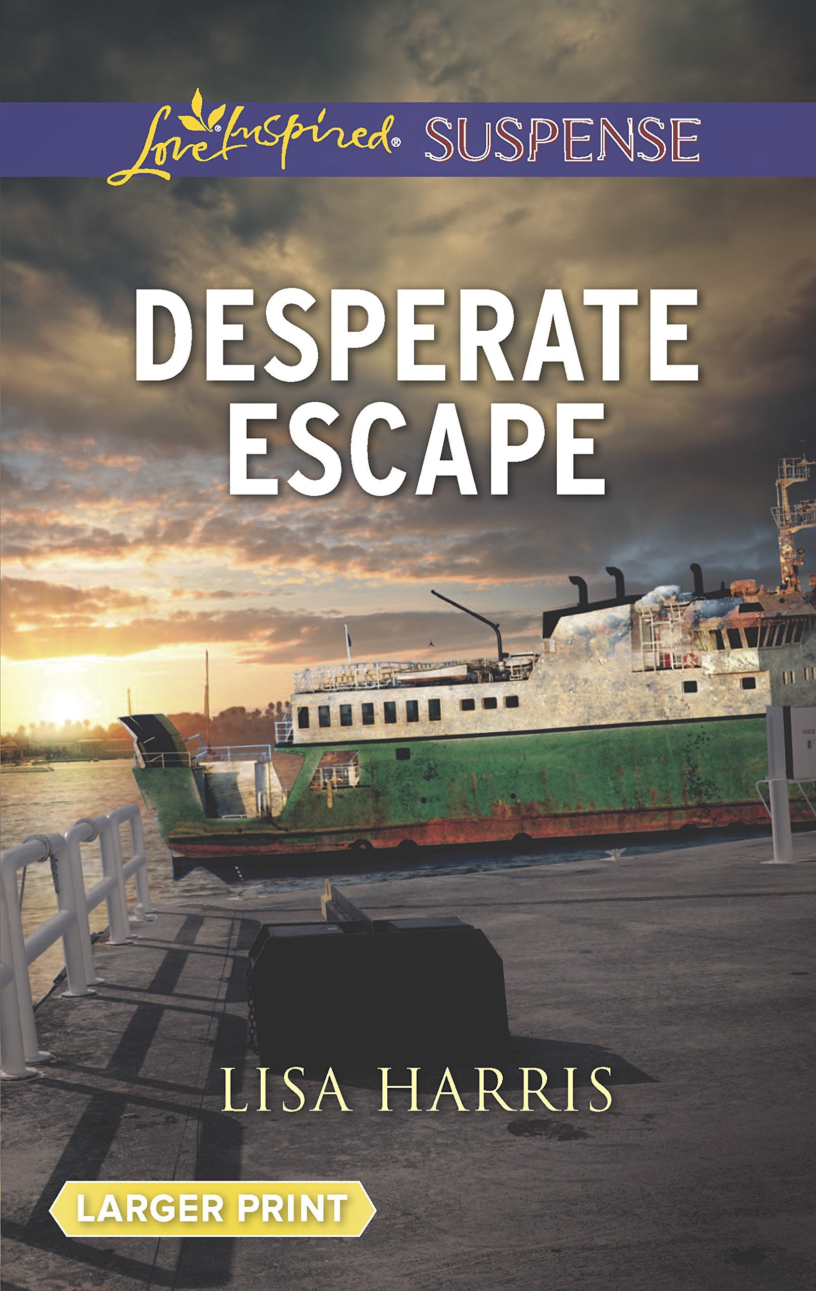 Desperate Escape (Love Inspired Suspense),Used