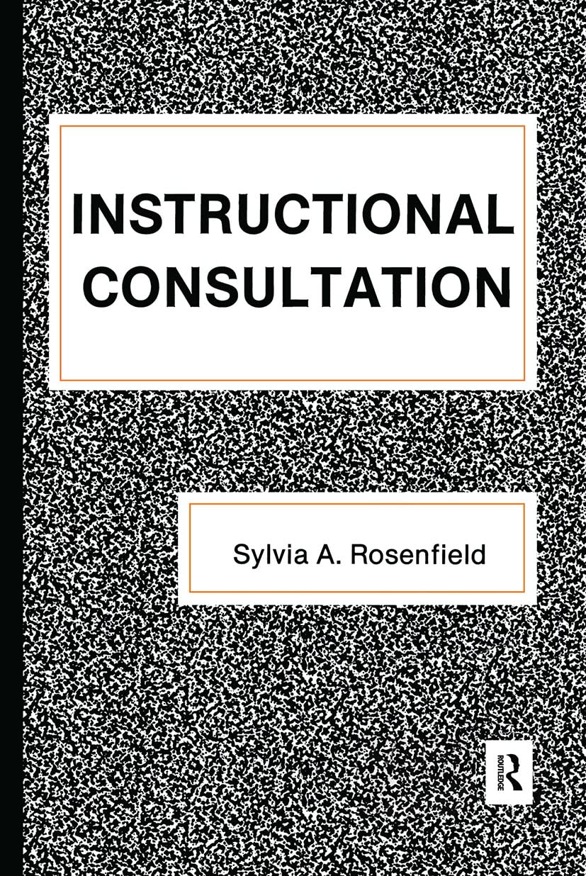 Instructional Consultation (School Psychology Series),Used