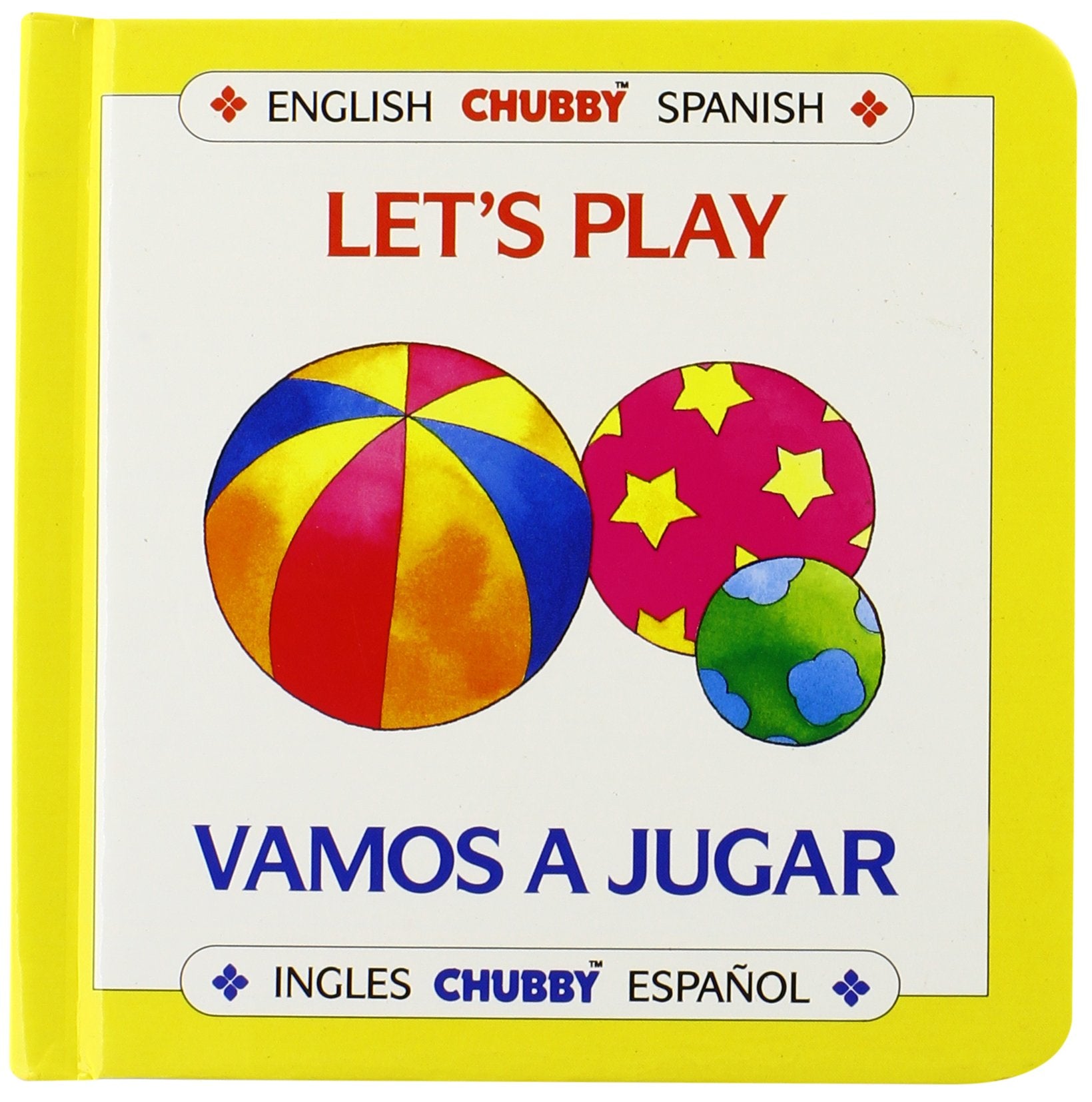 Let's Play/Vamos a Jugar: Chubby Board Books in English and Spanish (Spanish and English Edition),Used