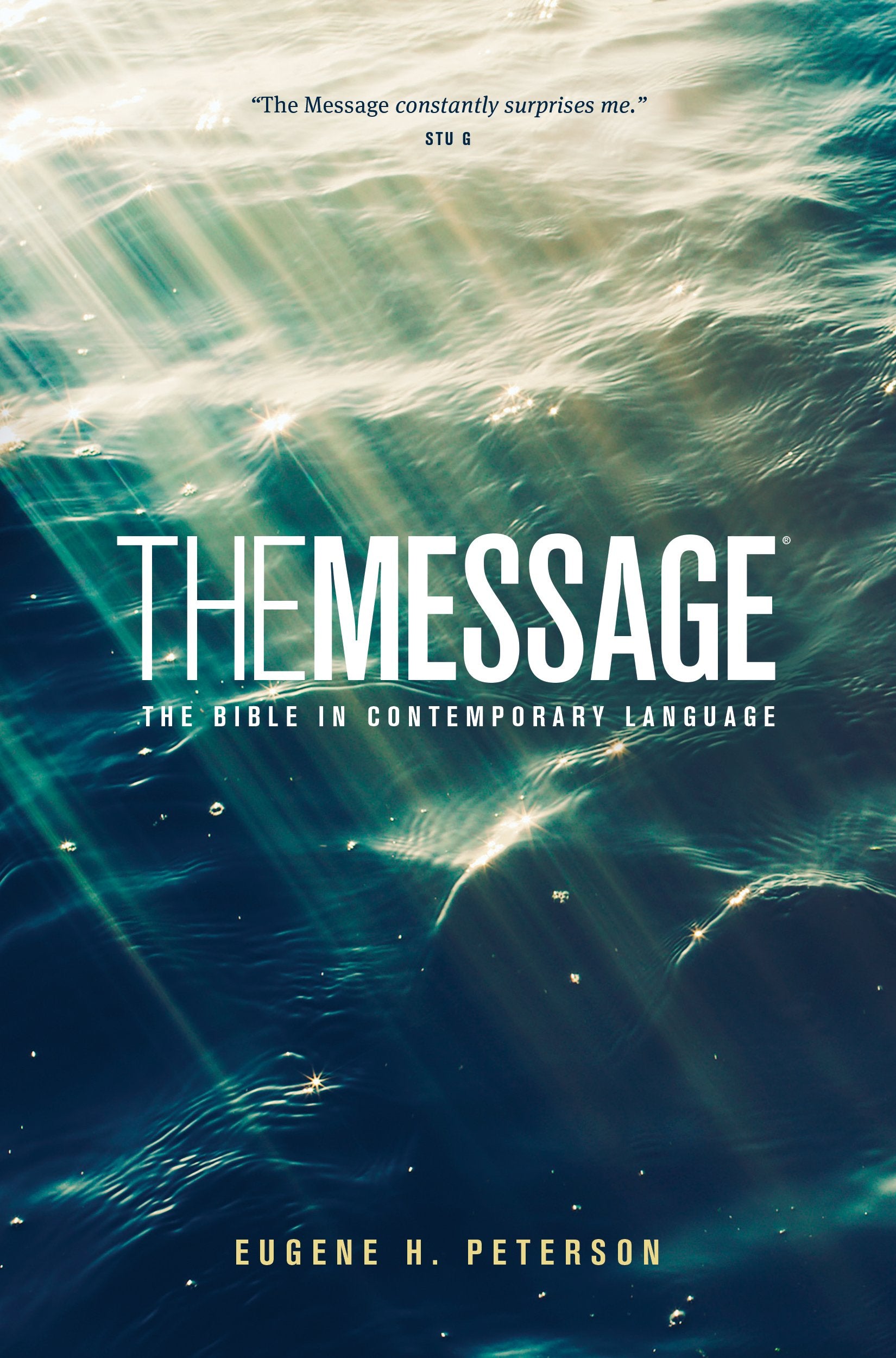 The Message Ministry Edition (Softcover, Green): The Bible in Contemporary Language,Used