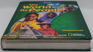 The World and Its People, Student Edition (GEOGRAPHY: WORLD & ITS PEOPLE),Used
