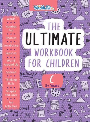 The Ultimate Workbook For Children 5-6 Years Old |Interactive Fun Learning Activity Skills Book