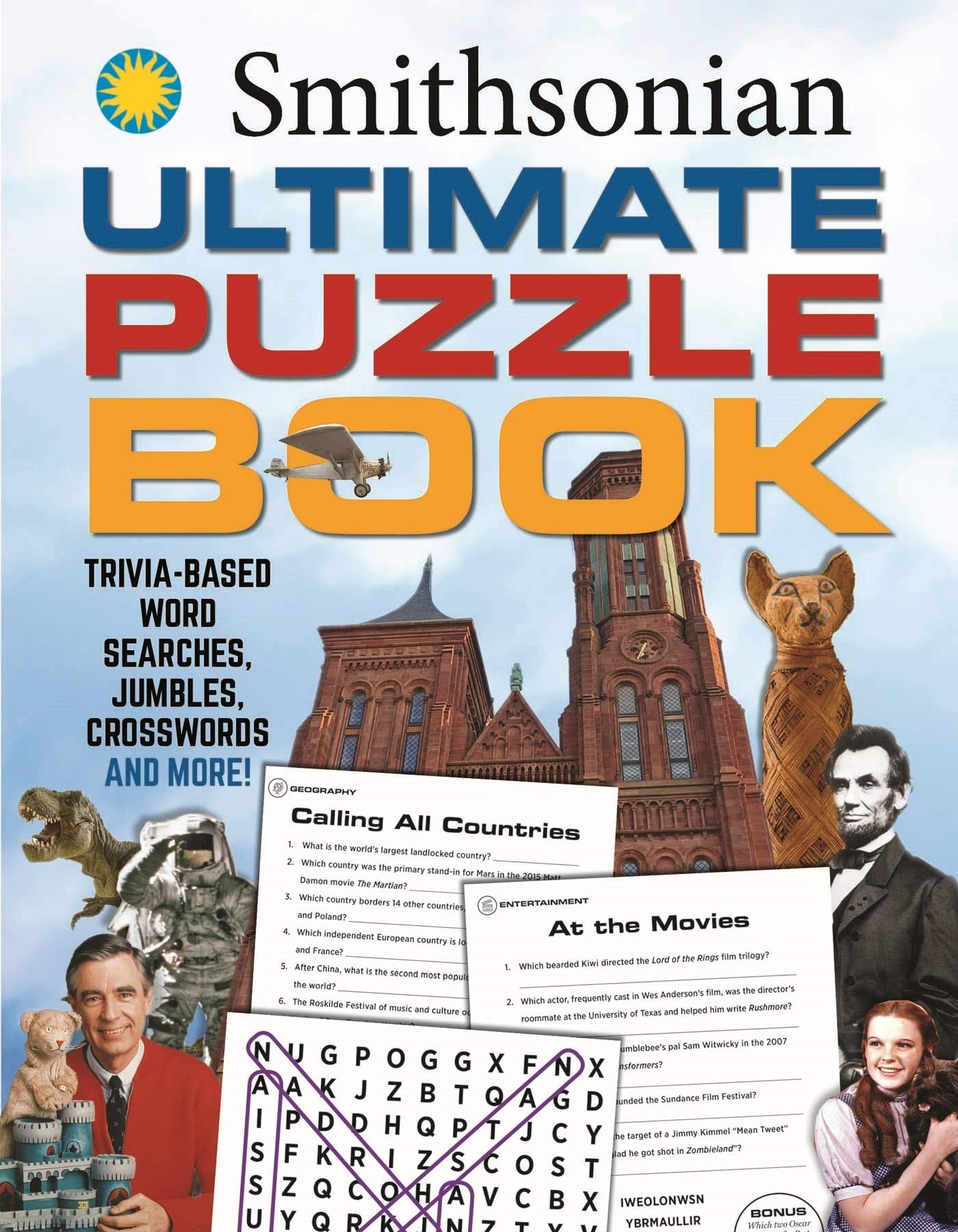 Smithsonian Ultimate Puzzle Book: Triviabased word searches, jumbles, crosswords and more! (Ultimate Puzzle Books),Used